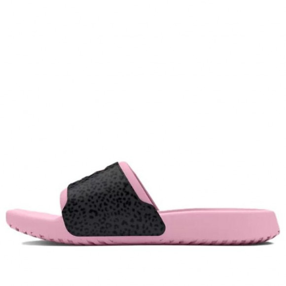 (WMNS) Under Armour Ignite Select Graphic Slide 'Pink Leopard' - 3027223-603