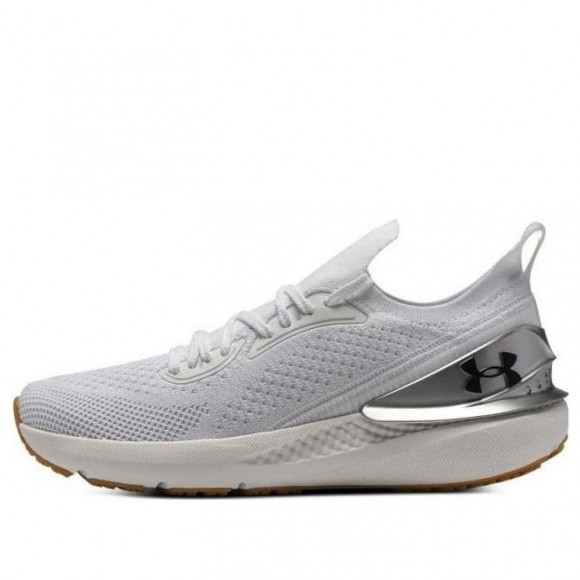 (WMNS) Under Armour Shift Tennis Shoes 'White Silver' - 3027777-101