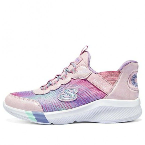 (GS) Skechers Slip-Ins Dreamy Lites Colorful Prism 'Light Pink' - 303514L-LPMT