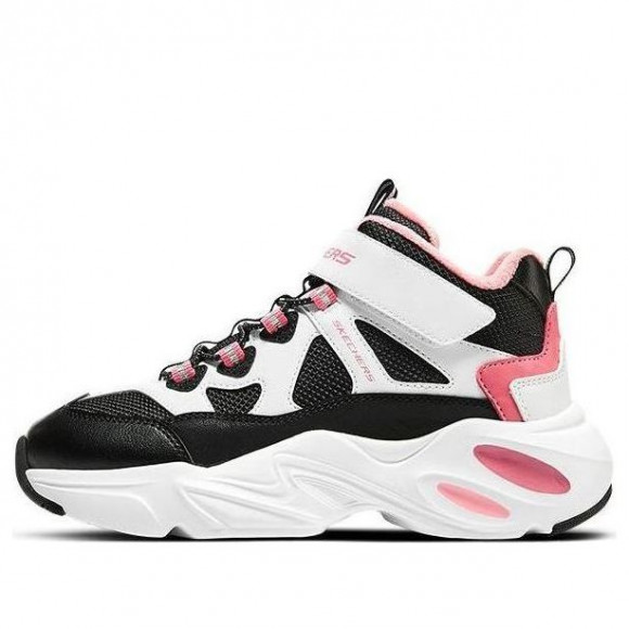 (GS) Skechers Trainers 'White Black Pink' - 303902L-WBPK