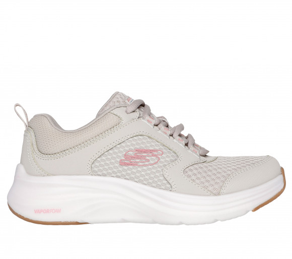 Skechers Girls Vapor Foam - Lasting Moment Sneaker in Natural - 303937L