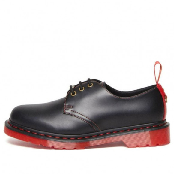 Dr. Martens 1461 Year of The Rabbit Leather Oxford Shoes 'Black Red' - 30555004