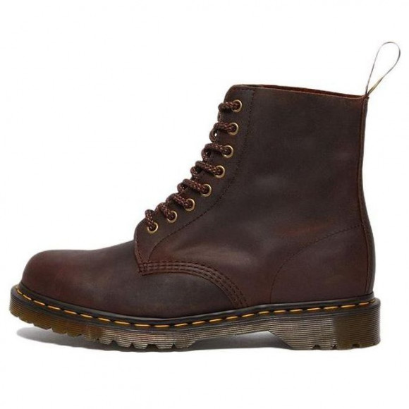 Dr. Martens 1460 Pascal Waxed Full Grain Leather Lace Up Boots 'Chestnut ' - 30670294