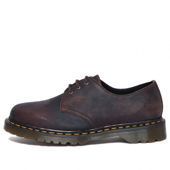 Dr. Martens 1461 Waxed Full Grain Leather Oxford Shoes 'Chestnut' - 30681294