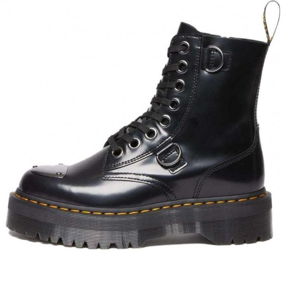 Dr. Martens Jadon Buttero Leather Platform Boots 'Black' - 30789001