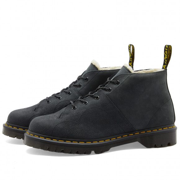 Dr. Martens Men's Church Monkey Boot Black Nubuck - 31073001