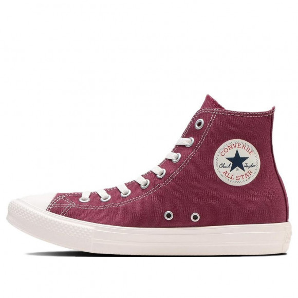 Ladies red high top converse online