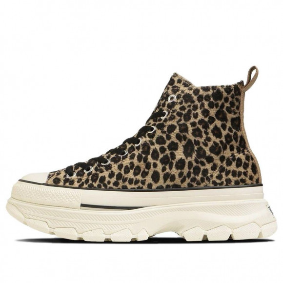 Converse All Star Trekwave Animal Fur Leopard High Top 'Brown' - 31310230