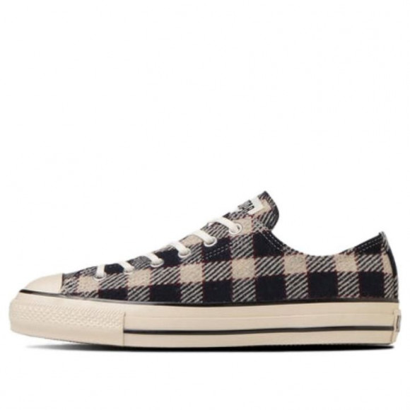 Converse All Star US Wool Plaid Ox 'Black White' - 31310470