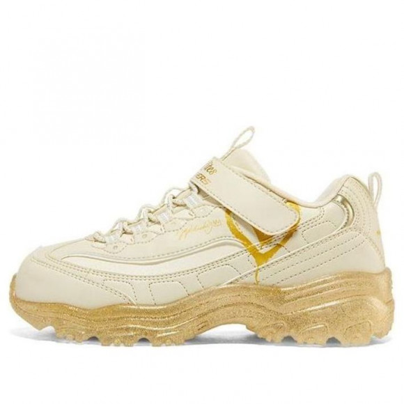 (GS) Skechers James Goldcrown x D'Lites Crystal Marathon Running Shoes 'Beige Gold' - 314969L-NAT