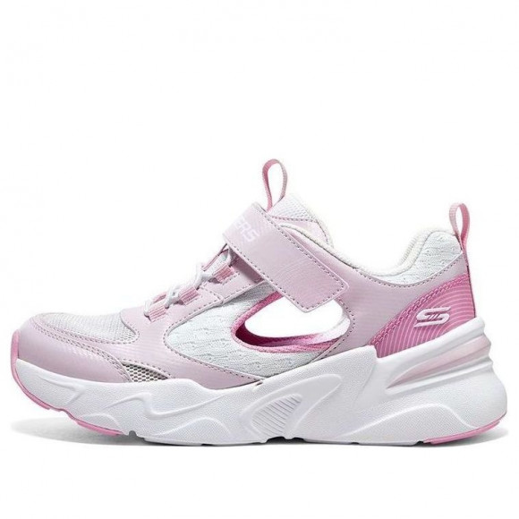 (GS) skechers boots D'lites Sneakers 'Pink White' - 319025L-PKW