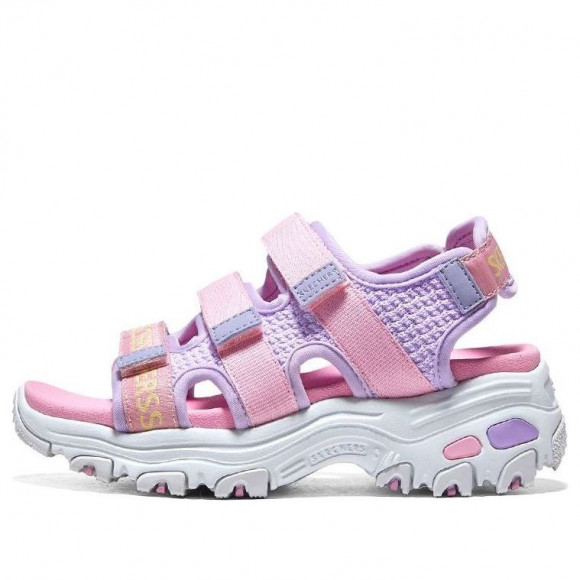 (GS) Skechers Dlites Sandals 'Boys Purple' - 319200L-PKLV