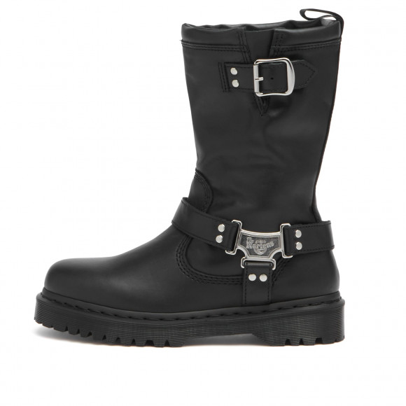 Dr. martens vler Women's Dr.martens vler Anistone Hi in Black - 32199001