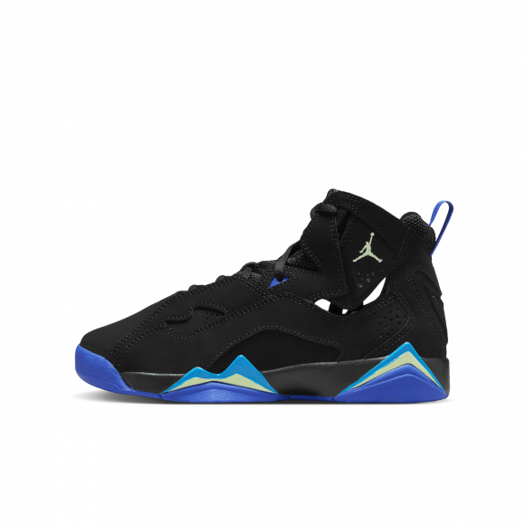 Jordan True Flight GS Black Hyper Royal