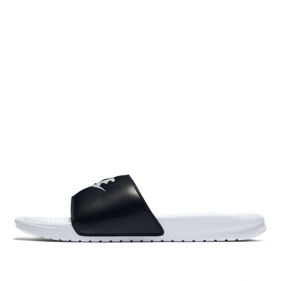 Nike Womens WMNS Benassa JDI White Black Slides 343881-104 - 343881-104