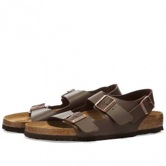 Birkenstock Milano Dark Brown Birko/Flor - 34701