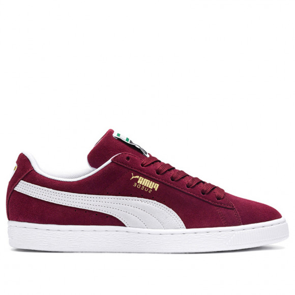 PUMA Suede Classic+ Sneakers in Cabernet Red, Size 9 - 352634-75
