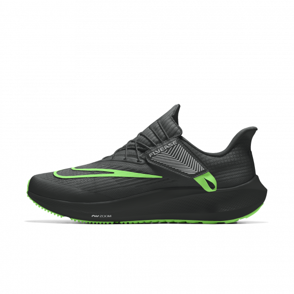Chaussure de running sur route personnalisable et facile à pack Nike Pegasus FlyEase By You pour femme - Noir - 3647010304