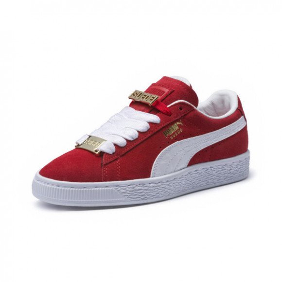 PUMA Suede Classic B-BOY Fabulous Sneakers JR in Flame Scarlet/White