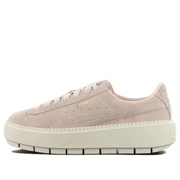 (WMNS) PUMA Suede Platform Trace Cipria - 367465-02