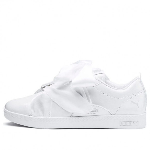 (WMNS) Puma mega Smash Bkl Patent Shoes White - 369638-01