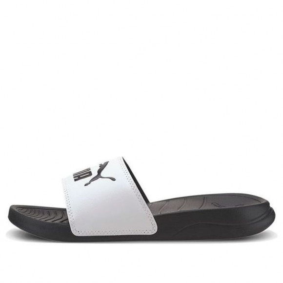 PUMA Youths' Popcat 20 Slides White/Black - 372017-02