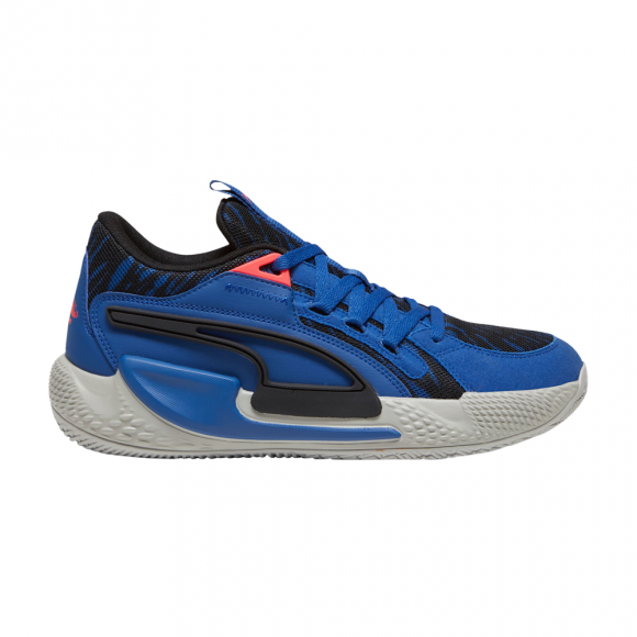 Puma Court Rider Chaos Clydes Closet, Clyde Royal-harbor Mist-puma Schwarz-fire Orchid - 379096-01