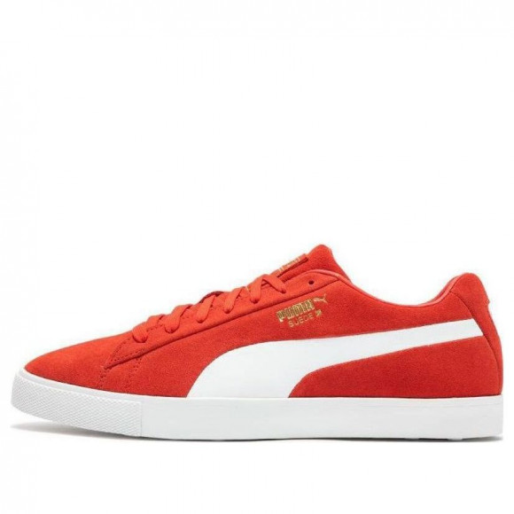 PUMA Fusion Suede For All Time LE Golf Shoes 'Red White' - 379823-01