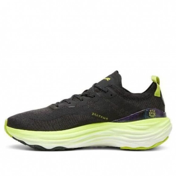 PUMA ForeverRun NITRO Running Shoes 'Black Solar Green' - 380073-01