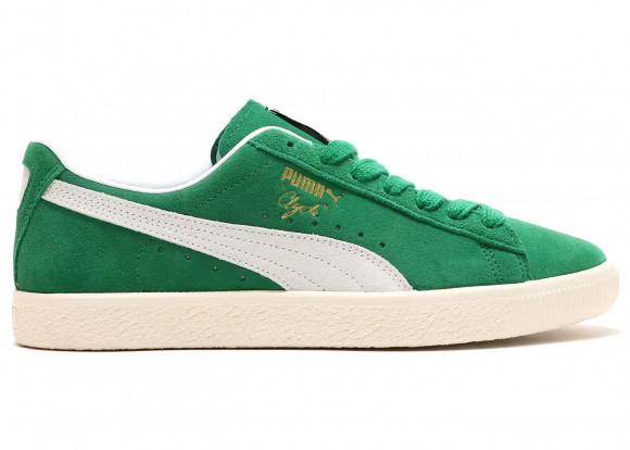puma suede Men's Clyde OG Sneakers in Verdant Green/White - 391962-03