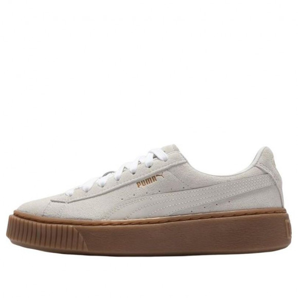 (WMNS) PUMA Suede Platform Core L 'Whisper White' - 392135-01