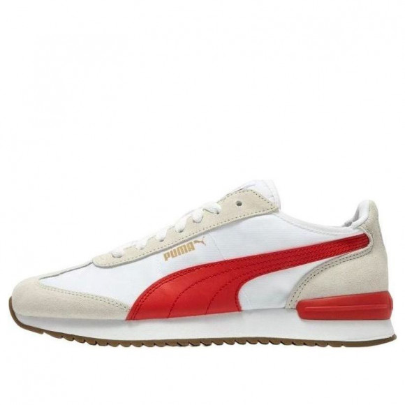 PUMA R78 Wind Nylon White Beige Red