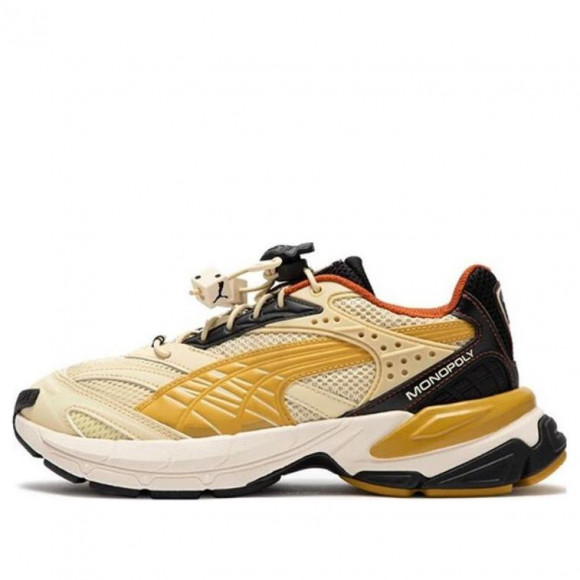 PUMA X Monopoly Staffonly Sneakers 'Beige Yellow Black' - 394290-01