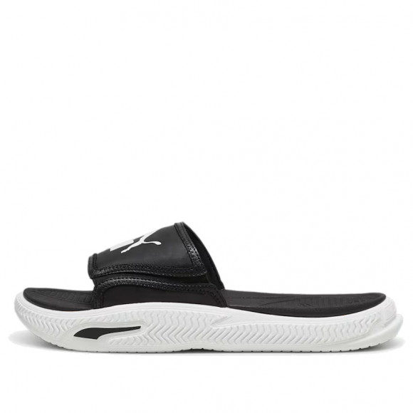 PUMA SoftridePro Slide 24 'Black White' - 395432-01