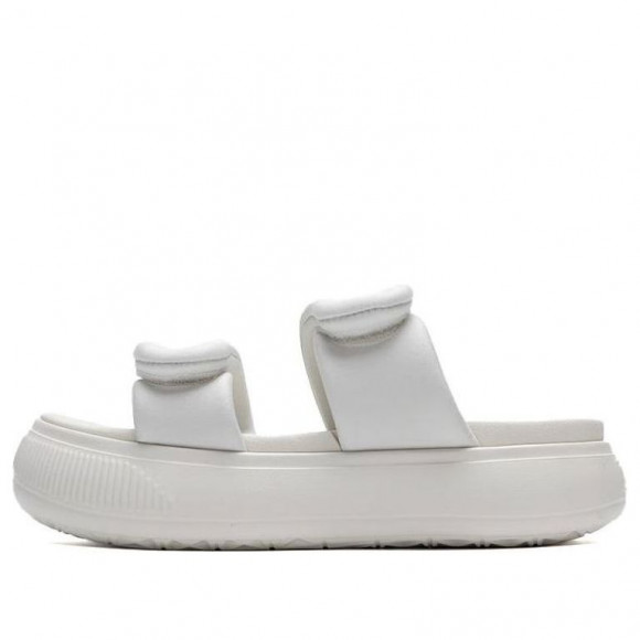 (WMNS) PUMA Mayu Puffy Slides 'Warm White' - 399450-01