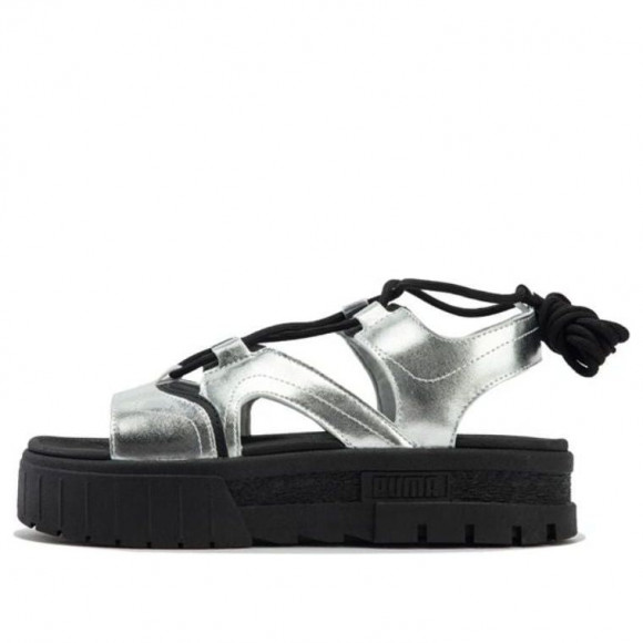 (WMNS) PUMA Cilia Wedge Sandals 'Silver' - 399502-01