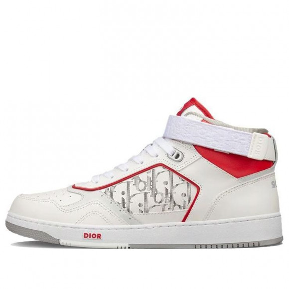 DIOR B27 High Sneaker Boots 'White Red' - 3SH132ZIJ_H063