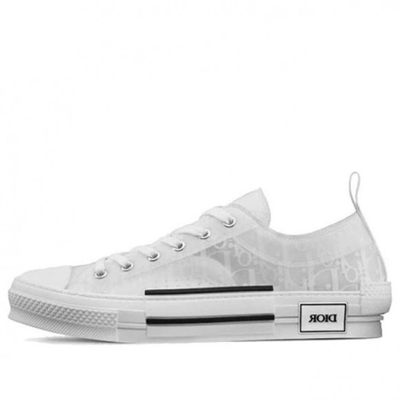 Dior B23 Oblique White Marathon Running Shoes (Low Tops) 3SN249YNT_H060 - 3SN249YNT_H060