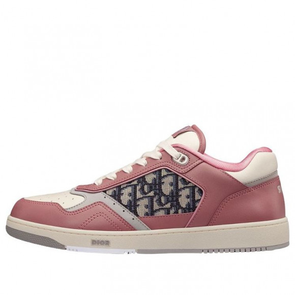 DIOR B27 Low-Top Sneaker Pink and Cream Smooth Calfskin - 3SN272ZIR_H763