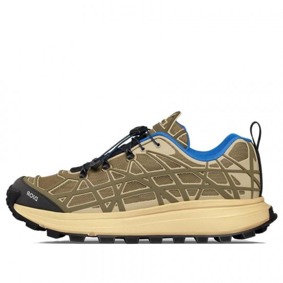 DIOR B31 Runner Sneaker Brown Technical Mesh and Khaki - 3SN297ZUV_H167