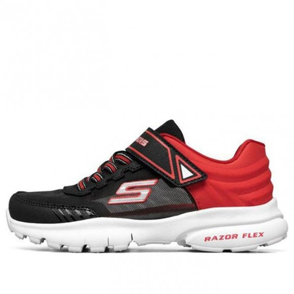 (GS) Skechers Razor Flex 'Black Red' - 403783L-BKRD