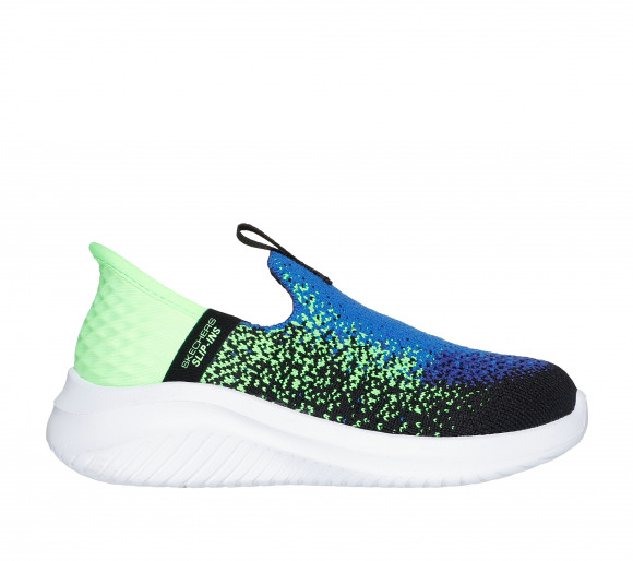 Skechers Slip-ins: Ultra Flex 3.0 - Brisk-Spec Sneaker in Black/Lime - 403837N