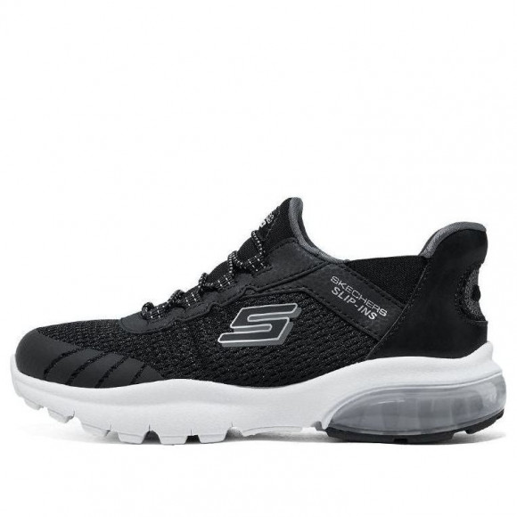 (GS) Skechers Slip-ins Razor Flex Air Sneaker 'Black White' - 403839L-BKCC