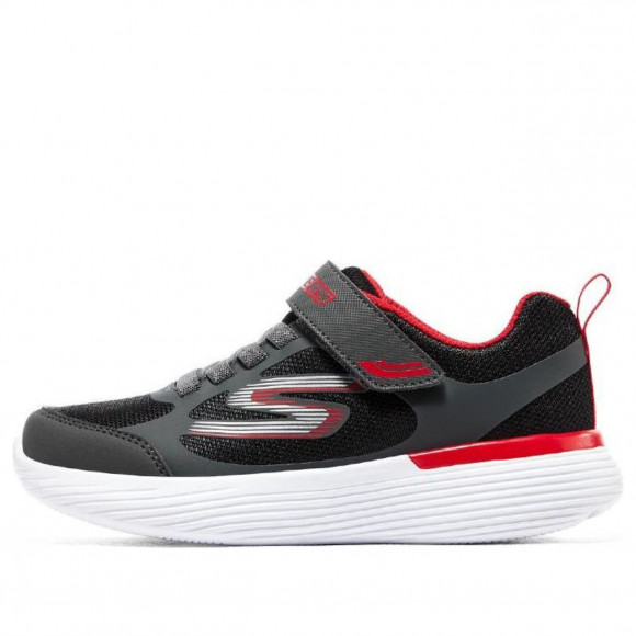 (GS) Skechers Go Run 400 V2 'Grey Red Black' - 405104L-BKRD