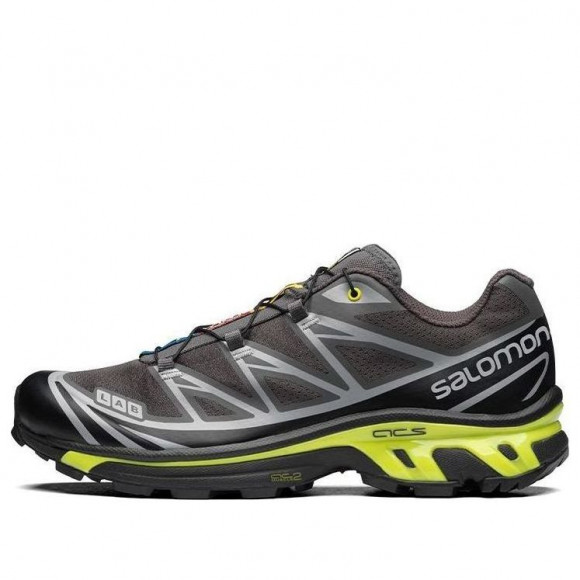 Salomon XT-6 'Brown Neon Green' - 416870