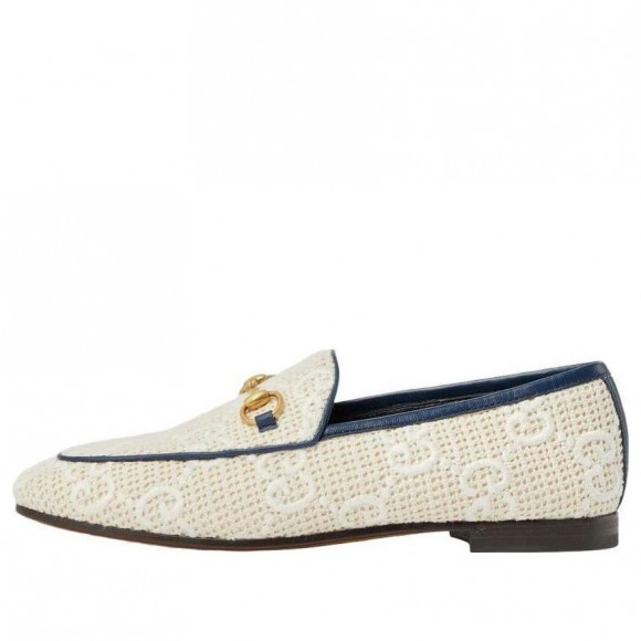 (WMNS) Gucci Princetown GG-Supreme Canvas Backless Loafers 'Cream' - 431467-FABQG-9188