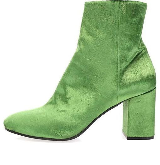 (WMNS) Balenciaga Ville Ankle Boots 'Green' - 477243W05803707