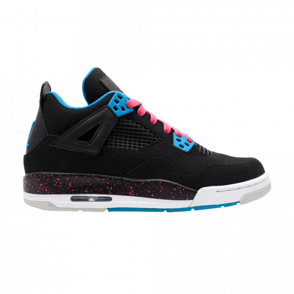 Air Jordan 4 Retro GS 'Black Vivid Pink'