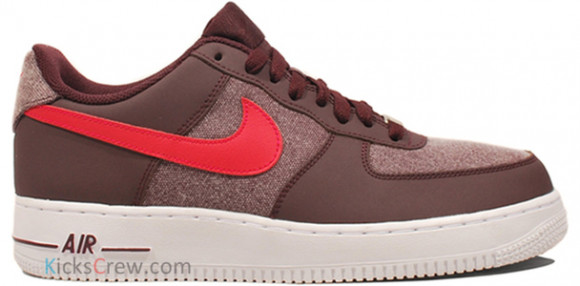 Nike Air Force 1 Red Mahogany Sneakers/Shoes 488298-603 - 488298-603