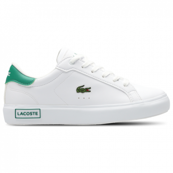 Lacoste white green shoes on sale